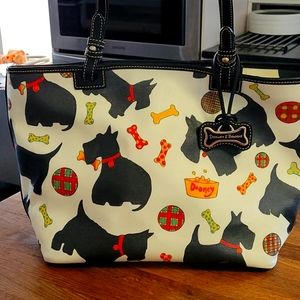 Adorable Scottie Dog Bag Labeled Dooney & Bourke